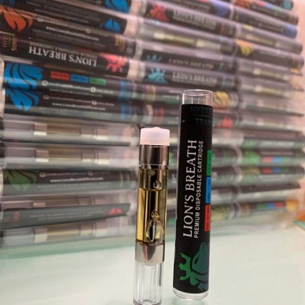 Lions Breath Carts Premium THC Vape Cartridge